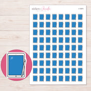 I-13870 planner sticker sheet with enlarged sticker detail