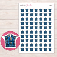 I-13875 planner sticker sheet with enlarged sticker detail