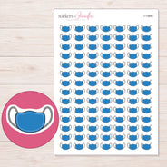 I-13885 planner sticker sheet with enlarged sticker detail