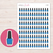 I-13897 planner sticker sheet with enlarged sticker detail