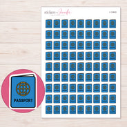 I-13903 planner sticker sheet with enlarged sticker detail