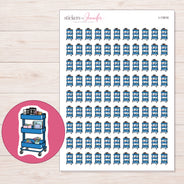 I-13916 planner sticker sheet with enlarged sticker detail