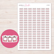 I-13919 planner sticker sheet with enlarged sticker detail