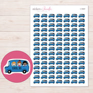 I-13937 planner sticker sheet with enlarged sticker detail
