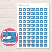 I-13939 planner sticker sheet with enlarged sticker detail