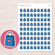 I-13941 planner sticker sheet with enlarged sticker detail