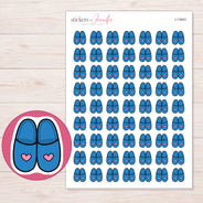 I-13943 planner sticker sheet with enlarged sticker detail