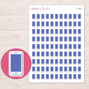 I-13945 planner sticker sheet with enlarged sticker detail