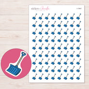 I-13947 planner sticker sheet with enlarged sticker detail