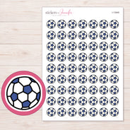 I-13948 planner sticker sheet with enlarged sticker detail