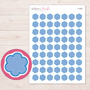 I-13952 planner sticker sheet with enlarged sticker detail