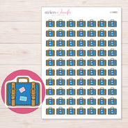 I-13953 planner sticker sheet with enlarged sticker detail
