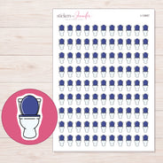 I-13957 planner sticker sheet with enlarged sticker detail