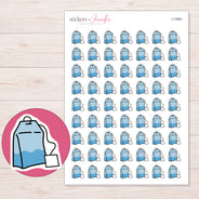 I-13961 planner sticker sheet with enlarged sticker detail