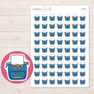 I-13973 planner sticker sheet with enlarged sticker detail
