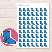 I-13974 planner sticker sheet with enlarged sticker detail