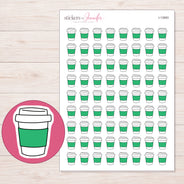 I-13993 planner sticker sheet with enlarged sticker detail