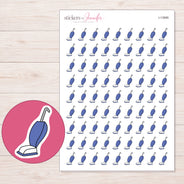 I-13995 planner sticker sheet with enlarged sticker detail