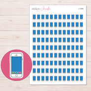 I-13999 planner sticker sheet with enlarged sticker detail