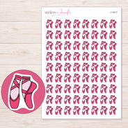 I-14017 planner sticker sheet with enlarged sticker detail