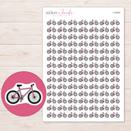 I-14024 planner sticker sheet with enlarged sticker detail