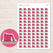 I-14031 planner sticker sheet with enlarged sticker detail