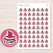I-14033 planner sticker sheet with enlarged sticker detail