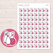 I-14037 planner sticker sheet with enlarged sticker detail