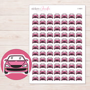I-14041 planner sticker sheet with enlarged sticker detail