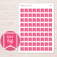 I-14071 planner sticker sheet with enlarged sticker detail