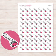 I-14072 planner sticker sheet with enlarged sticker detail