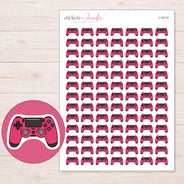 I-14114 planner sticker sheet with enlarged sticker detail