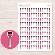 I-14125 planner sticker sheet with enlarged sticker detail