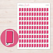 I-14128 planner sticker sheet with enlarged sticker detail