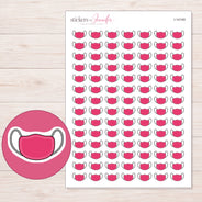 I-14149 planner sticker sheet with enlarged sticker detail