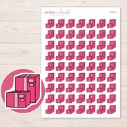 I-14151 planner sticker sheet with enlarged sticker detail