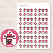 I-14159 planner sticker sheet with enlarged sticker detail