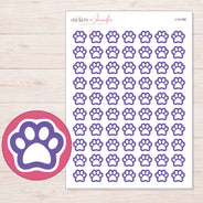 I-14169 planner sticker sheet with enlarged sticker detail