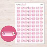 I-14170 planner sticker sheet with enlarged sticker detail