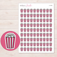 I-14185 planner sticker sheet with enlarged sticker detail