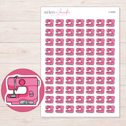 I-14203 planner sticker sheet with enlarged sticker detail
