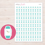 I-14210 planner sticker sheet with enlarged sticker detail