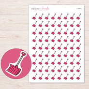 I-14211 planner sticker sheet with enlarged sticker detail