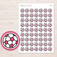 I-14212 planner sticker sheet with enlarged sticker detail