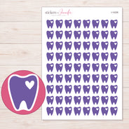 I-14226 planner sticker sheet with enlarged sticker detail