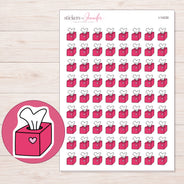 I-14230 planner sticker sheet with enlarged sticker detail