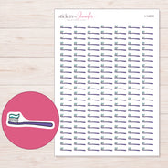 I-14233 planner sticker sheet with enlarged sticker detail