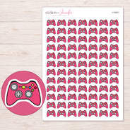 I-14241 planner sticker sheet with enlarged sticker detail