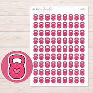 I-14251 planner sticker sheet with enlarged sticker detail
