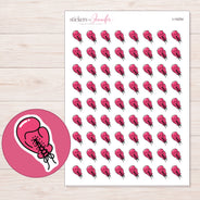 I-14254 planner sticker sheet with enlarged sticker detail